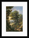 A Landscape in Latium with Shepherds by Andrea Locatelli
