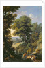 A Landscape in Latium with Shepherds by Andrea Locatelli