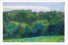 Landscape, Somerset, 1917 by Harold Gilman