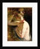 Half length nude, right arm raised to head, c.1828-30 by William Etty