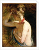 Half length nude, right arm raised to head, c.1828-30 by William Etty