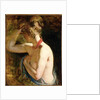 Half length nude, right arm raised to head, c.1828-30 by William Etty