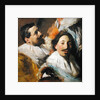 Two Heads from the Banquet of the Officers, 1880 by John Singer Sargent