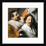 Two Heads from the Banquet of the Officers, 1880 by John Singer Sargent