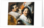 Two Heads from the Banquet of the Officers, 1880 by John Singer Sargent