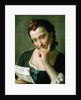 A Young Woman reading a Love Letter by Pietro Antonio Rotari