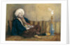 Portrait of Sir Thomas Philips in Eastern Costume, Reclining with a Hookah by Richard Dadd