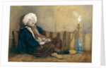 Portrait of Sir Thomas Philips in Eastern Costume, Reclining with a Hookah by Richard Dadd