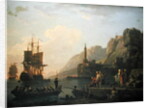 The Harbour by Claude Joseph Vernet