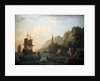 The Harbour by Claude Joseph Vernet