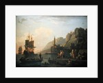 The Harbour by Claude Joseph Vernet