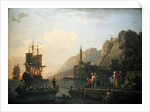 The Harbour by Claude Joseph Vernet