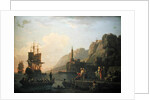 The Harbour by Claude Joseph Vernet