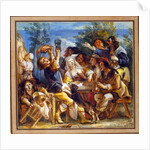 A Party Drinking Outside an Inn by Jacob Jordaens