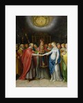 Betrothal of the Virgin by Ambrosius II Francken or Franck