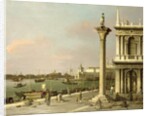 View of The Entrance to the Grand Canal from the Piazzetta by Canaletto