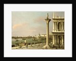 View of The Entrance to the Grand Canal from the Piazzetta by Canaletto