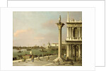 View of The Entrance to the Grand Canal from the Piazzetta by Canaletto