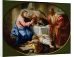 Christ and Mary Magdalene at the Banquet of Simon the Pharisee by Benedetto Luti