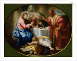 Christ and Mary Magdalene at the Banquet of Simon the Pharisee by Benedetto Luti