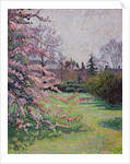 Japanese Crab Apple Blossom, Kew, 1921 by Lucien Pissarro