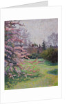 Japanese Crab Apple Blossom, Kew, 1921 by Lucien Pissarro