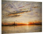 Sunset, Venice, 1902 by Albert Goodwin