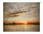 Sunset, Venice, 1902 by Albert Goodwin