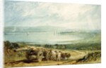 Poole, Dorset with Corfe Castle in the Distance by Joseph Mallord William Turner