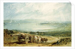 Poole, Dorset with Corfe Castle in the Distance by Joseph Mallord William Turner