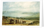 Poole, Dorset with Corfe Castle in the Distance by Joseph Mallord William Turner