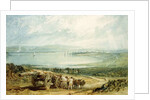 Poole, Dorset with Corfe Castle in the Distance by Joseph Mallord William Turner