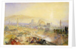 Jerusalem from the Latin Convent by Joseph Mallord William Turner