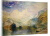 The Lauerzersee with Schwyz and the Mythen by Joseph Mallord William Turner