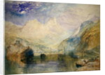 The Lauerzersee with Schwyz and the Mythen by Joseph Mallord William Turner