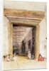 The Great Doorway of the Mosque of Santa Sophia, Constantinople by John Frederick Lewis