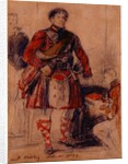 George IV in Highland Dress at the Palace of Holyrood, 1822 by David Wilkie