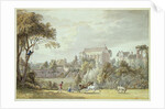 King John's Palace, Eltham - Retrieving a Kite, 1788 by Paul Sandby