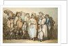 The Ballad Singer by Thomas Rowlandson