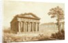 The Temple of Neptune and the Basilica at Paestum by Franz Kaisermaan