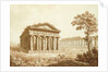 The Temple of Neptune and the Basilica at Paestum by Franz Kaisermaan