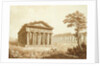The Temple of Neptune and the Basilica at Paestum by Franz Kaisermaan
