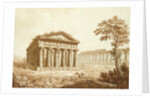 The Temple of Neptune and the Basilica at Paestum by Franz Kaisermaan
