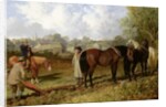 Morning: Preparing to Plough, 1848 by John Frederick Herring Snr