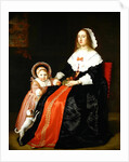 Portrait of a Mother and Child, 1644 by Bartolomeus van der Helst