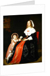 Portrait of a Mother and Child, 1644 by Bartolomeus van der Helst