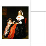 Portrait of a Mother and Child, 1644 by Bartolomeus van der Helst