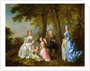 Samuel Richardson seated with his second family by Francis Hayman