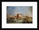 The Island of San Cristoforo della Pace, Murano by Francesco Guardi