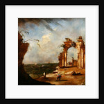 Capriccio with a Ruined Arch, 18th century by Francesco Guardi